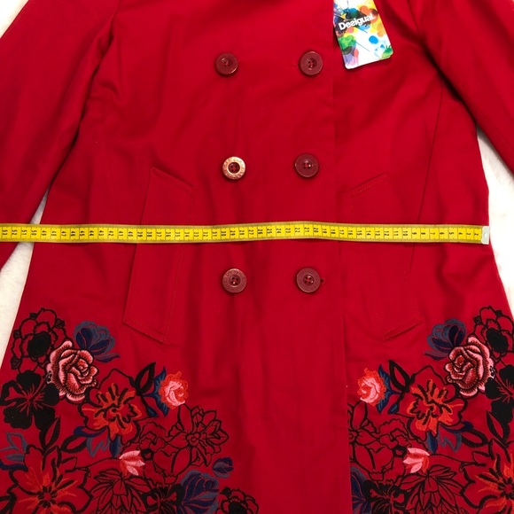 DESIGUAL FALL COAT/SIZE 38/BRAND NEW - Picture 6 of 14